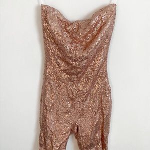 Fashion Nova ‘Birthday Bash Romper’